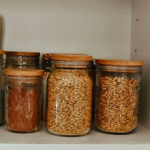 Sustainable Kitchen Products - Nudge Eco Store Bamboo Jar Lid