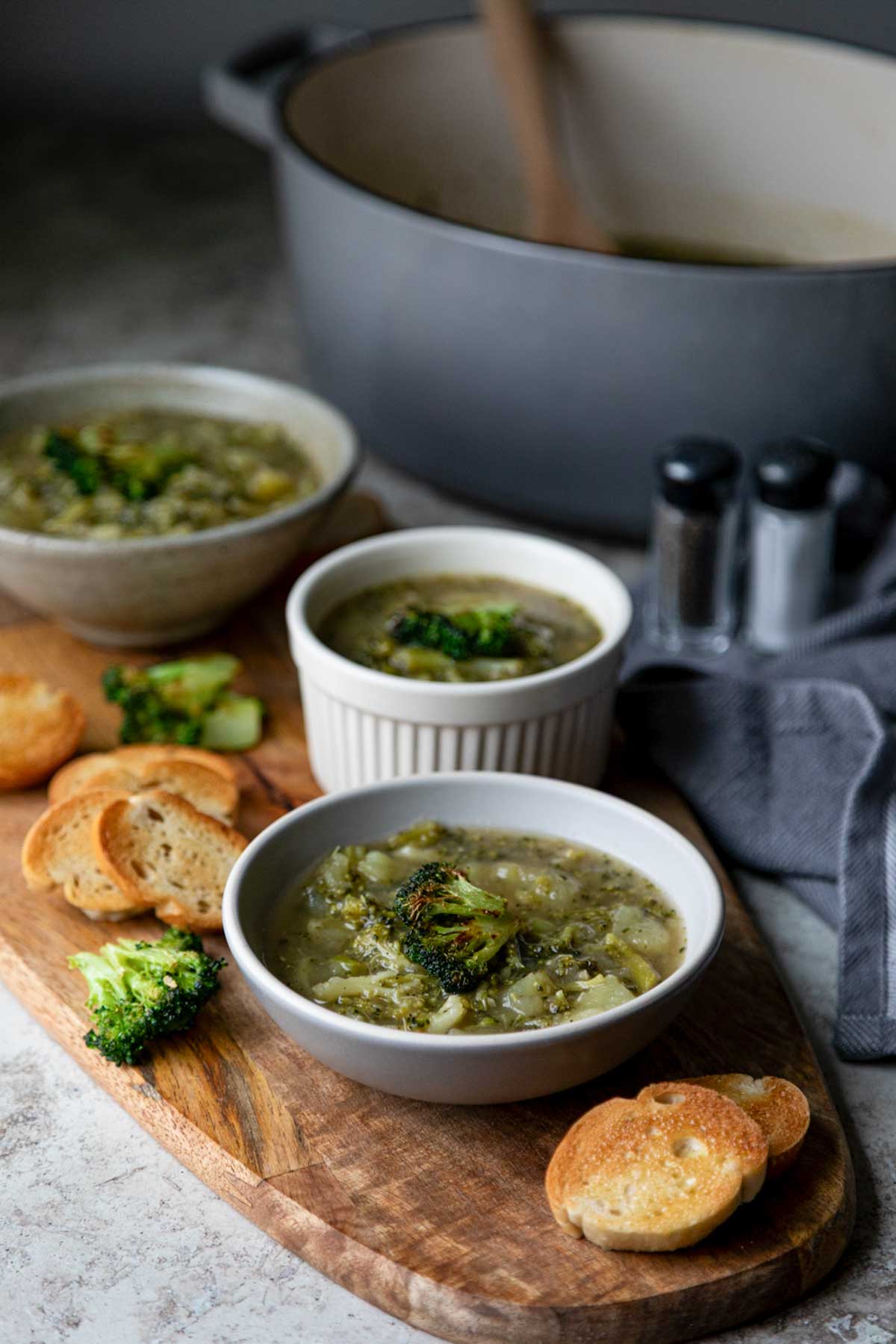 Vegan Broccoli Potato Soup