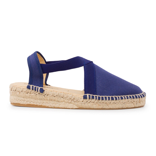 Biakina - Marseille Eco Canvas Vegan Espadrille Wedge