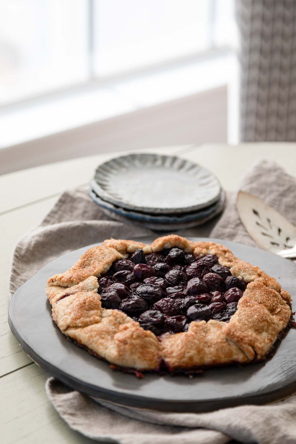 cherry galette