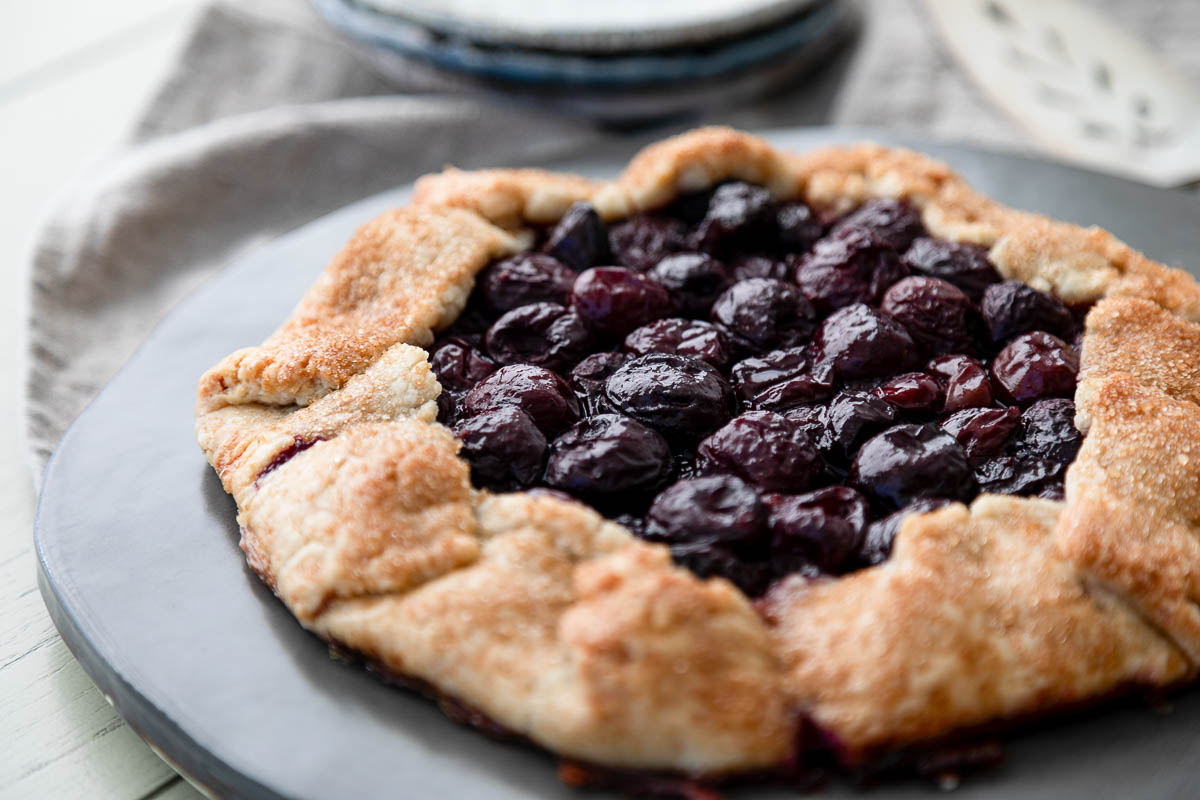 cherry galette