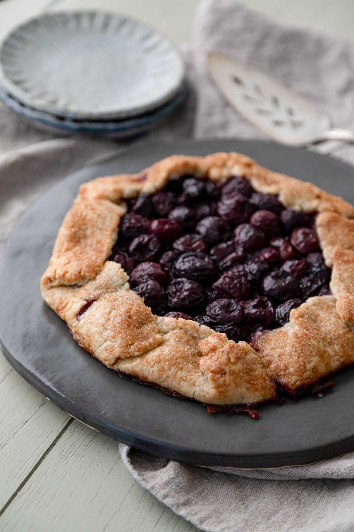 cherry galette