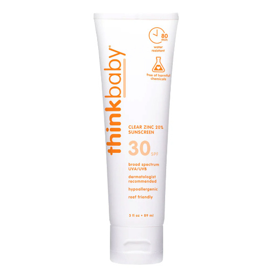 thinkbaby - mineral sunscreen with zinc oxide