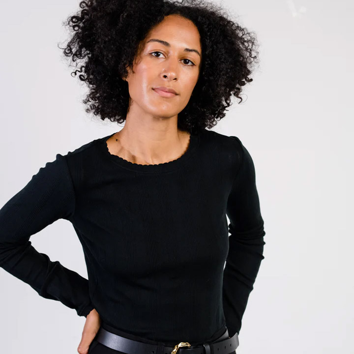 ABLE Brand Clothes - Pointelle Long Sleeve