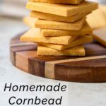 Cornbread Crackers Recipe with Cornmeal