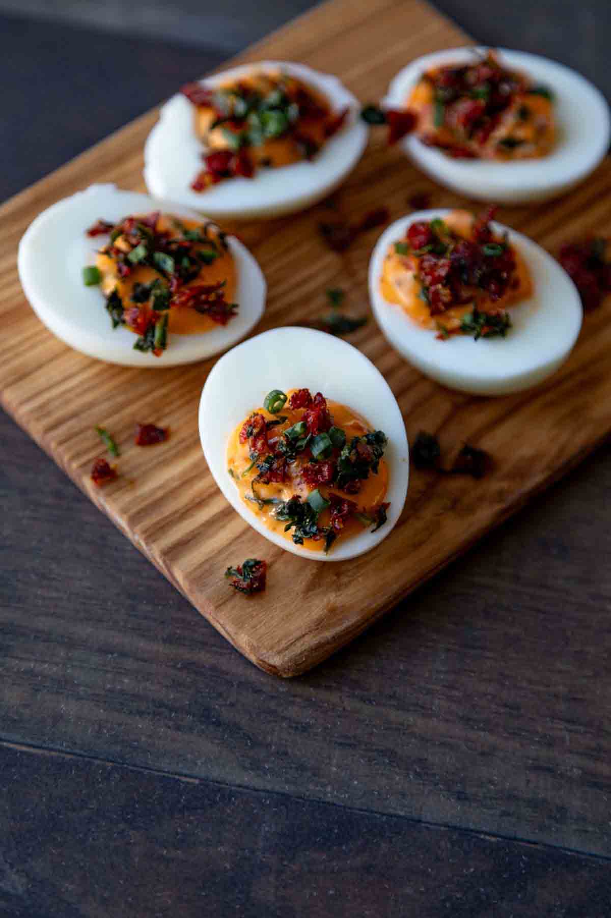 Christmas Deviled Eggs