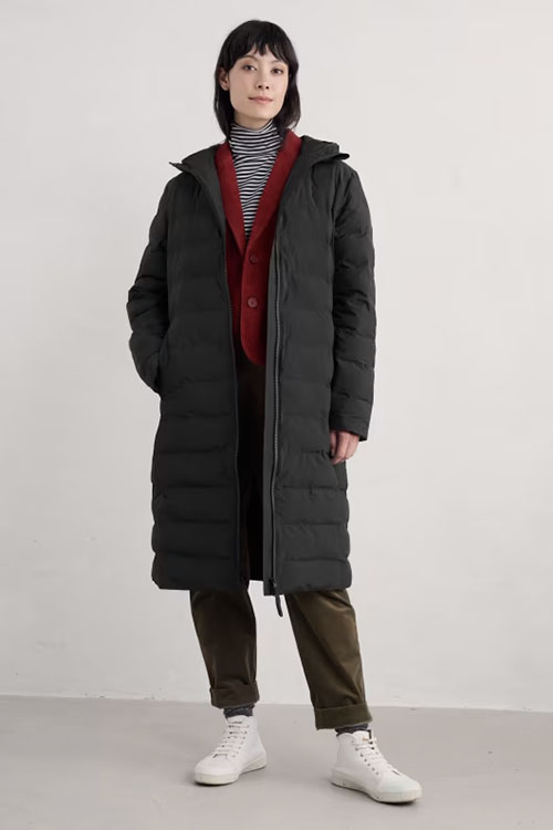 Sustainable Winter Coats - SeaSalt Puffer Coat