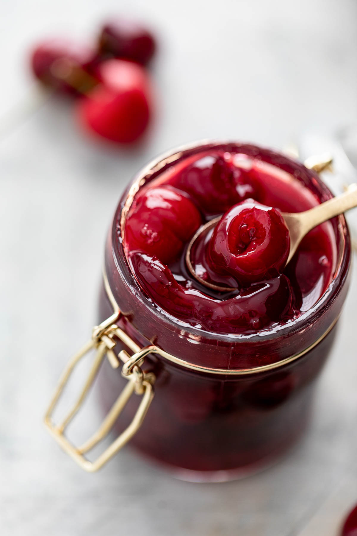 Cherry Compote 8 Cherry Compote