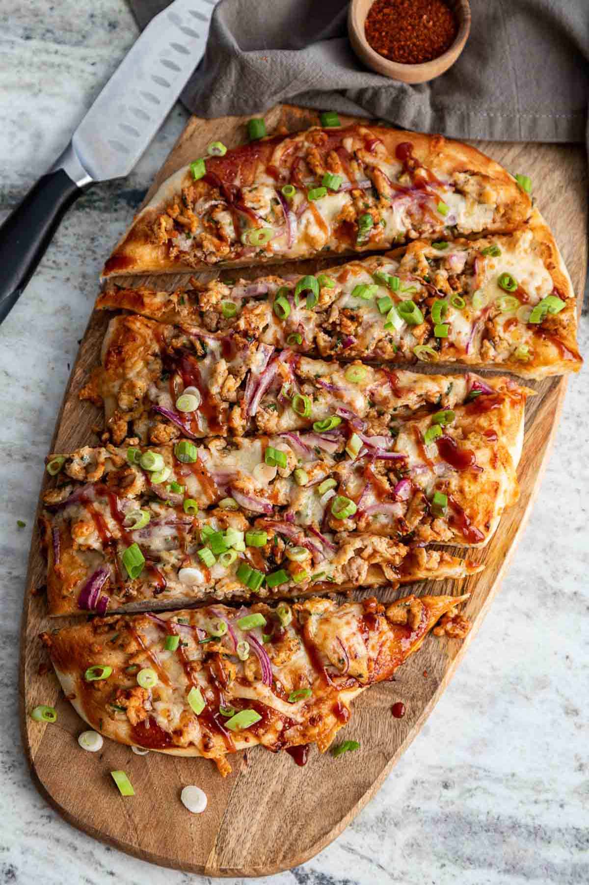 Barbecue Chicken Flatbread