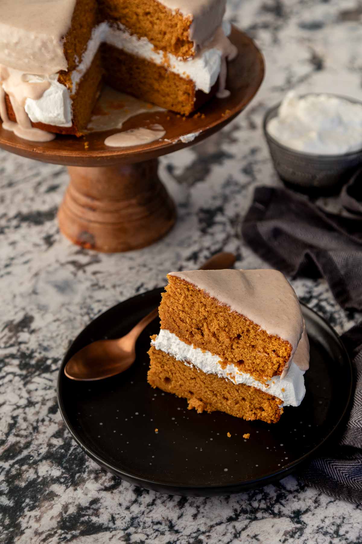 Pumpkin Cake - Thanksgiving Cake Recipe