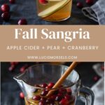 Fall Sangria Recipe