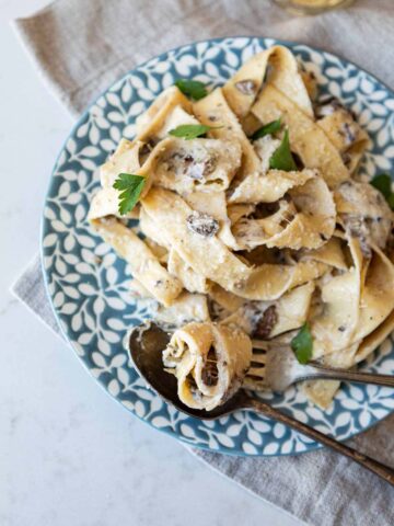 Mushroom Alfredo