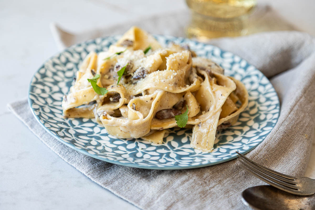 How to make Mushroom Alfredo