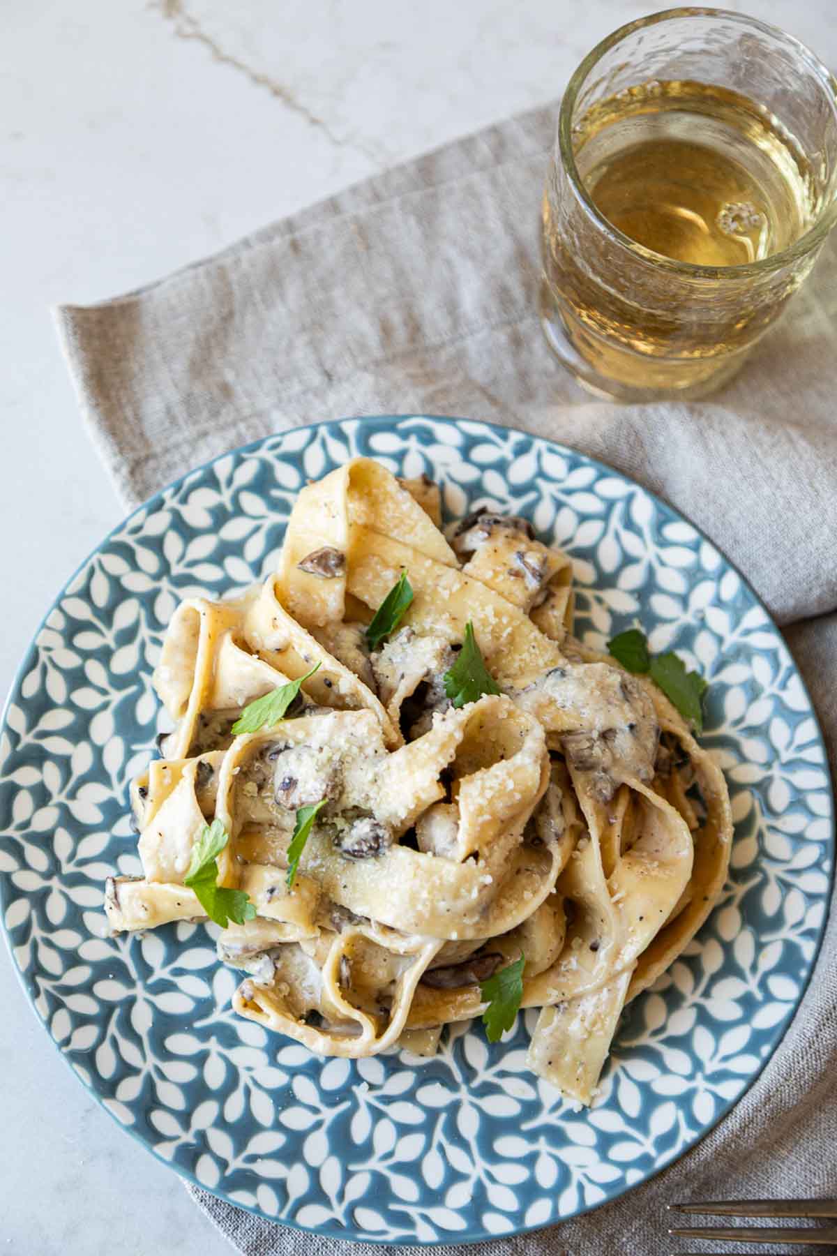 Mushroom Alfredo Sauce