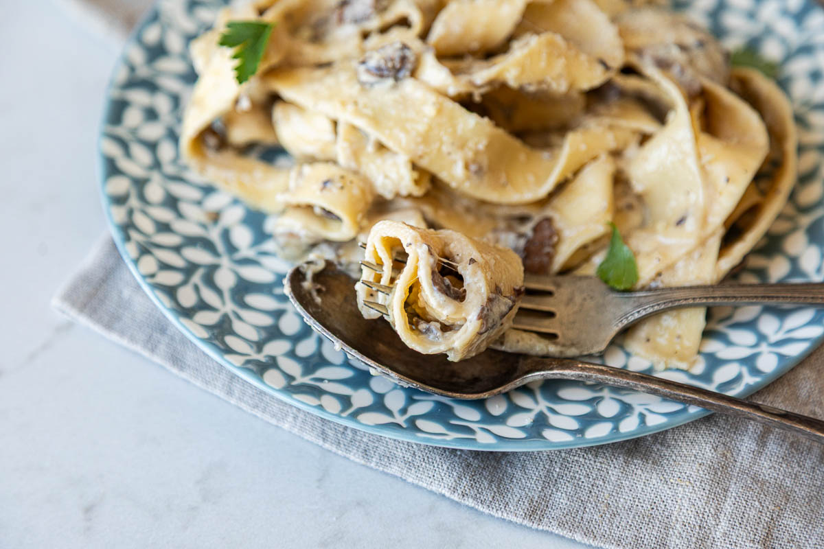 Mushroom Alfredo Ingredients