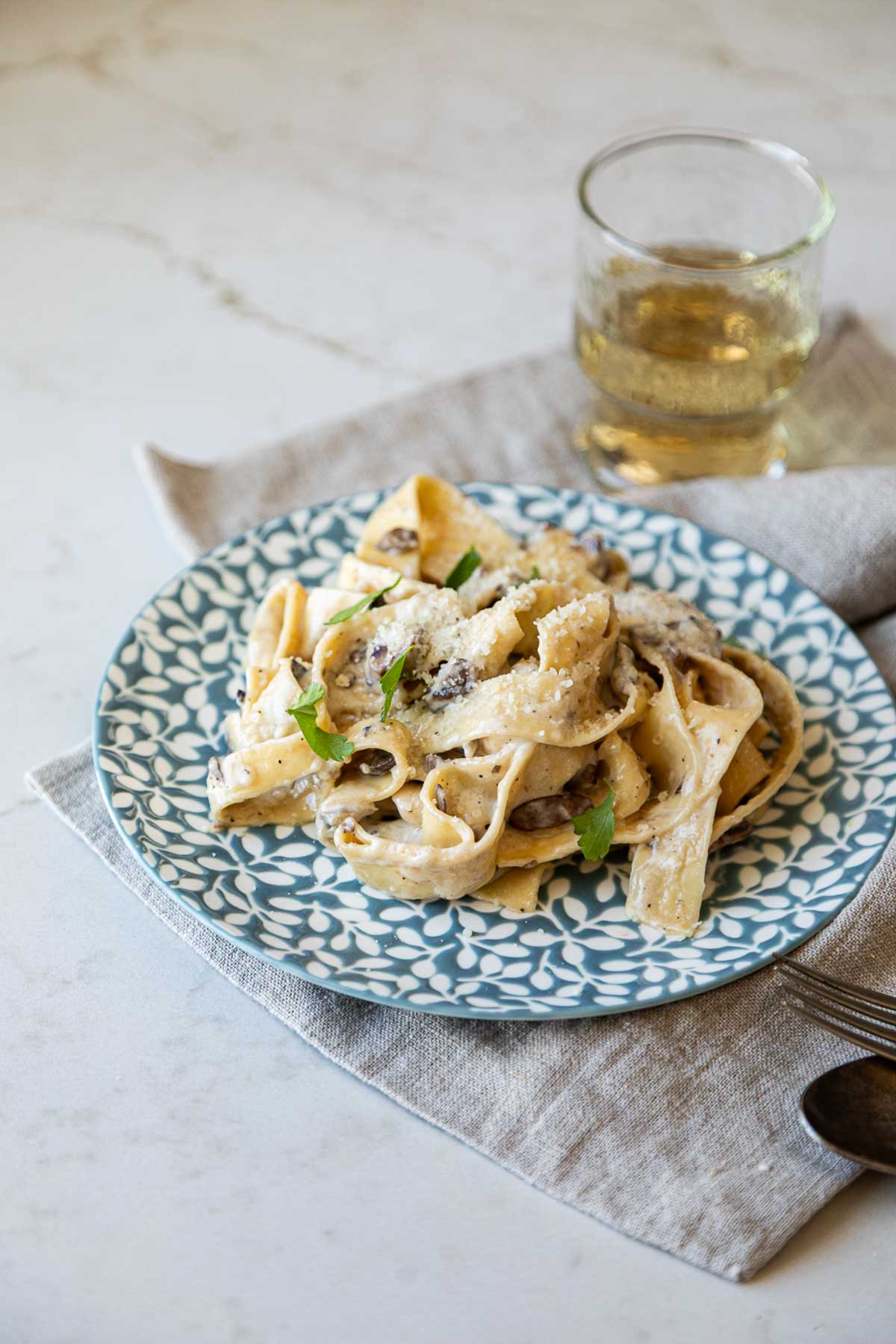 Variations of Mushroom Alfredo Sauce
