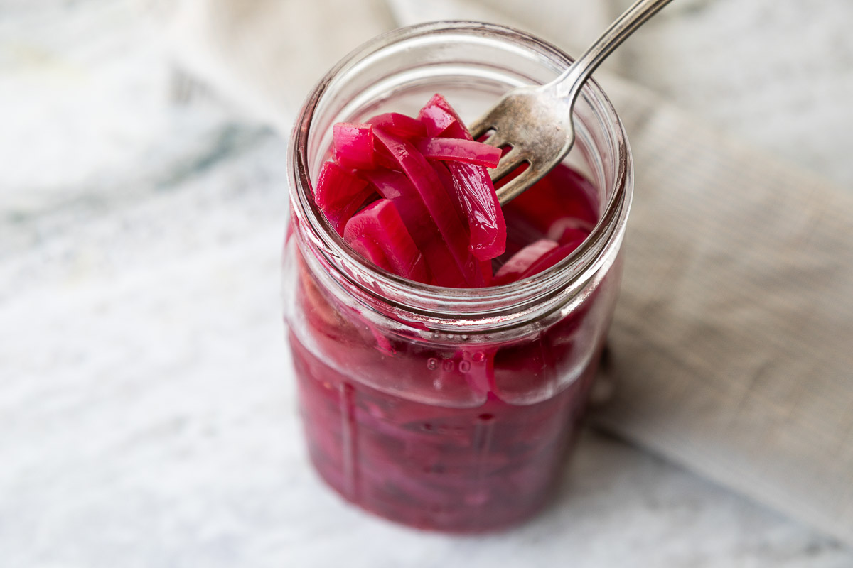 Quick Pickled Red Onions
