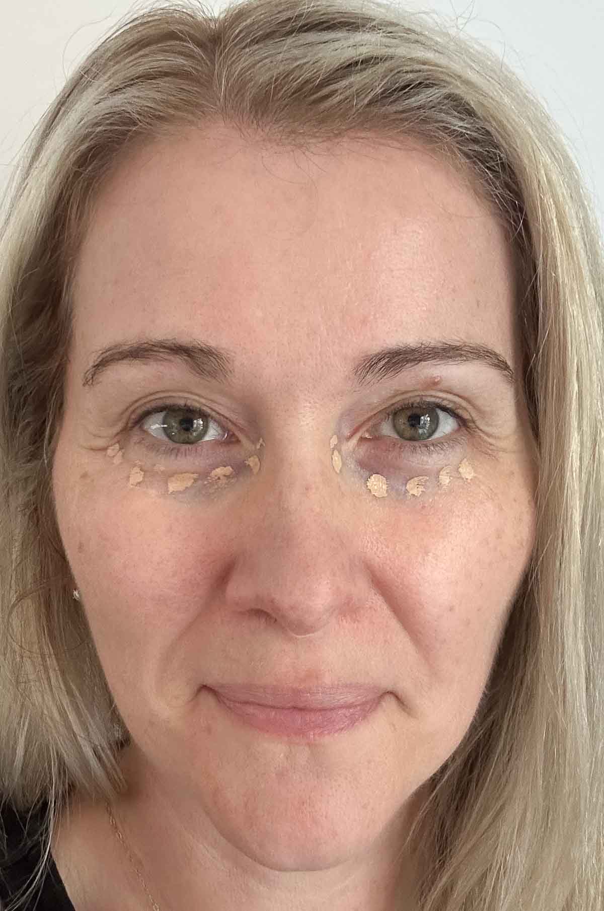two concealers dotted under eyeBest under eye concealer for mature skin 5